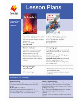 Lesson Plan - Our Active Earth / A New Geyser Erupts