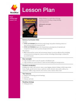 Lesson Plan - Monster Machines