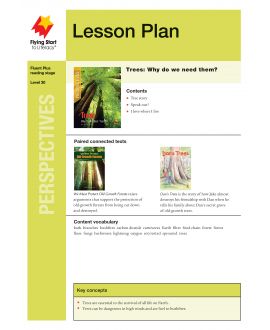 Lesson Plan - Trees: Why Do We Need Them?
