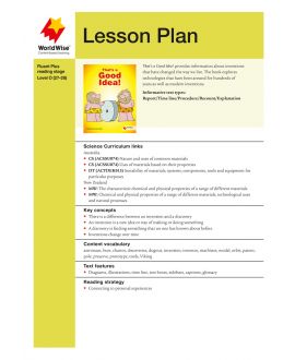 Lesson Plan - That's a Good Idea!