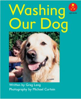 Washing Our Dog