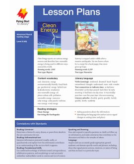 Lesson Plan - Clean Energy / Surviving the Earthquake