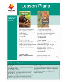 Lesson Plan - Animals in Danger: Orangutans / Ahmad's Journey