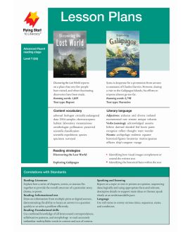 Lesson Plan - Discovering the Lost World / Exploring Galapagos