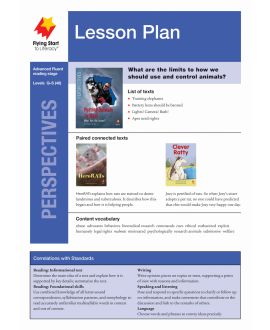Lesson Plan - Putting Animals to Work: What Are the Issues?