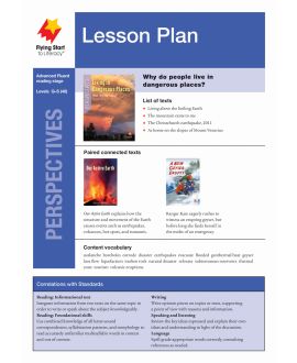 Lesson Plan - Living in Dangerous Places: What Are the Issues?