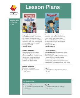 Lesson Plan - Privacy and The Internet | Tagged!