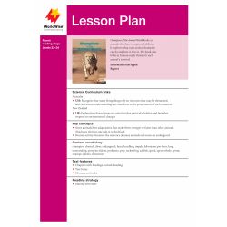 Lesson Plan - Champions of the Animal World