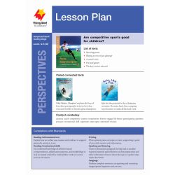 Lesson Plan - Playing Competitive Sports: Is Competition Good for Children?