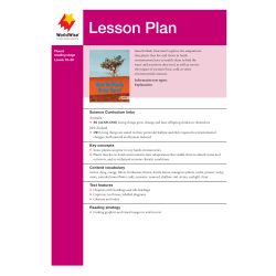 Lesson Plan - How Do Plants Grow Here?
