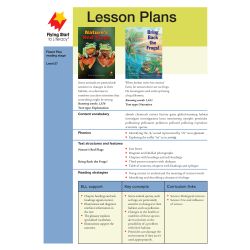 Lesson Plan - Nature's Red Flags | Bring Back the Frogs