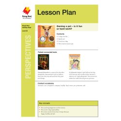Lesson Plan - Owning a Pet: The Ups and Downs