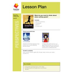 Lesson Plan - Setting Goals: What's Important? LP