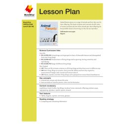 Lesson Plan - Animal Parents