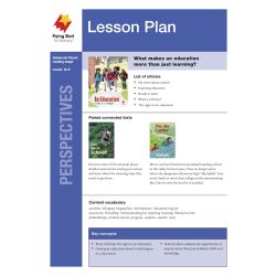Lesson Plan - Education: A Right or a Prvilege?
